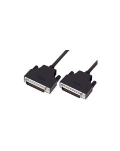 LSZH D-Sub Cable, DB25 Male / DB25 Male, 10.0 ft