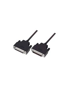 LSZH D-Sub Cable, DB25 Male / DB25 Female, 10.0 ft