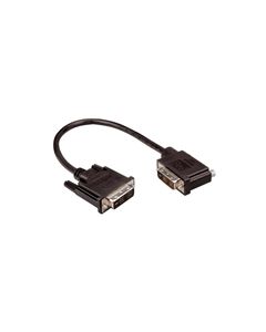 DVI-D Single Link LSZH DVI Cable Male / Male Right Angle, Right, 10.0 ft