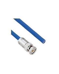 Halogen Free Cable Assembly TRB 3-Slot Plug to Blunt MIL-STD-1553 .242" O.D. -30C +80C 78 Ohm Twinaxial Shielded twisted pair 1'