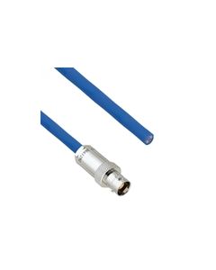 Halogen Free Cable Assembly TRB 3-Lug Cable Jack to Blunt  MIL-STD-1553 .242" O.D. -30C +80C 78 Ohm Twinaxial Shielded twisted pair 1'