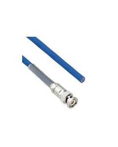 Halogen Free Cable Assembly TRB 3-Slot Plug with Bend Relief to Blunt MIL-STD-1553 .242" O.D. -30C +80C 78 Ohm Twinaxial Shielded twisted pair 6'