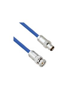 Plenum Cable Assembly TRB 3-Slot Plug to 3-Lug Cable Jack MIL-STD-1553 .242" O.D. +125C 78 Ohm Twinaxial Shielded twisted pair 1'