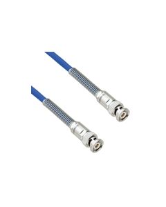 Plenum Cable Assembly TRB 3-Slot Plug to Plug with Bend Reliefs MIL-STD-1553 .242" O.D. +125C 78 Ohm Twinaxial Shielded twisted pair 1'