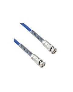 Plenum Cable Assembly TRB 3-Slot Plug to Plug with Bend Reliefs MIL-STD-1553 .242" O.D. +125C 78 Ohm Twinaxial Shielded twisted pair 3'