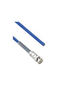 Plenum Cable Assembly TRB 3-Slot Plug with Bend Relief to Blunt MIL-STD-1553 .242" O.D. +125C 78 Ohm Twinaxial Shielded twisted pair 1'