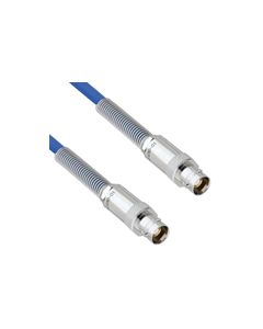 Plenum Cable Assembly TRB 3-Lug Cable Jack to Jack with Bend Reliefs MIL-STD-1553 .242" O.D. +125C 78 Ohm Twinaxial Shielded twisted pair 1'
