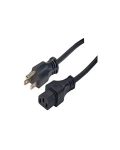 N5-15 to C13 LSZH Power Cords 18AWG 2 Meters