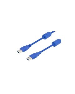 USB 3.0 cable A-A male w/ferrites 0.5M