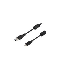 USB 3.0 Cables Type A male to Type C male w/ferrites 1M