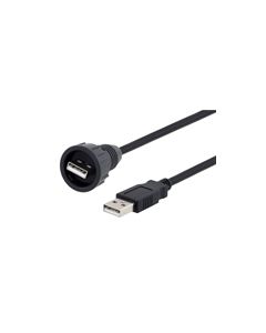 Waterproof USB Type A/A Cable Assembly 05M