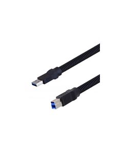 USB 3.0 Type A to Type B Plastic Armored length 0.3M
