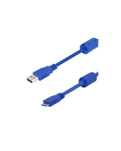 USB 3.0 Cables Type A male to Micro B male w/ferrites length 0.5M