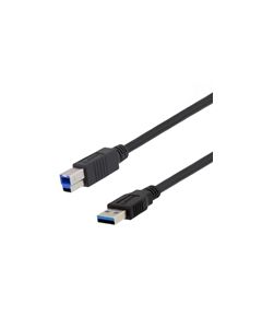 USB 3.0 High Flex Type A male to Type B male 0.3M