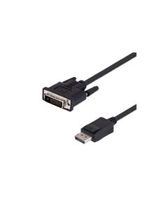 DVI (M) to DisplayPort  (M) LSZH cable length 10ft