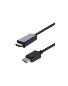 HDMI MALE TO DISPLAYPORT MALE LSZH LENGTH 0.5M