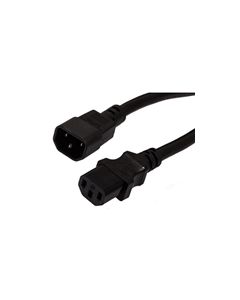 Heavy Duty CPU/PDU Power Cord - C14 to C13 - 15 A, length 1 foot