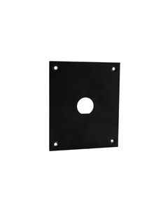 Universal Rack Mount Sub-Panel with 1 0.630" D-Hole