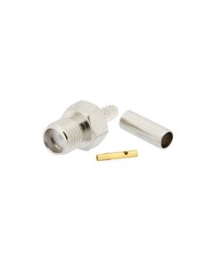 SMA Jack 50 Ohm Coax Connector Crimp Attachment for RG174, RG316, RG188, LMR-100