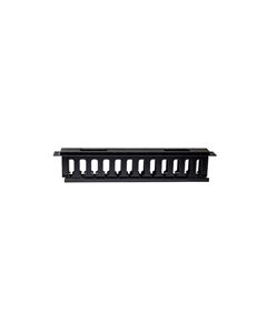 MilesTek 19" Rackmount Plastic Cable Management  1U