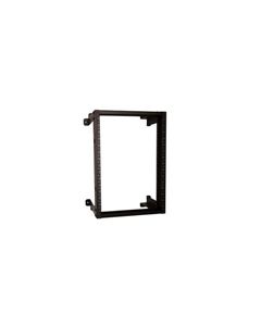 MilesTek Open Frame 19" Wall Mount Rack - 12" Depth -16U