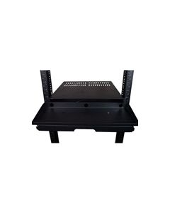 MilesTek 19" Rackmount Sliding Keyboard Mouse Shelf - 2U