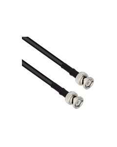 BNC Male to BNC Male Using Flexible RG58 Coax Cable 12"