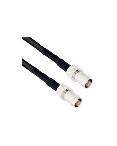 BNC Female to BNC Female Using Flexible RG58 Coax Cable 12"