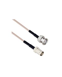 BNC Male to BNC Female Using Flexible RG316-DS Coax Cable 12"