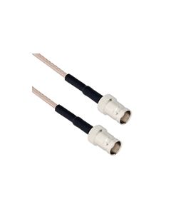 BNC Female to BNC Female Using Flexible RG316-DS Coax Cable 12"