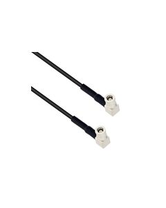 SMB Plug Right Angle to SMB Plug Right Angle Using Flexible RG174 Coax Cable 12"