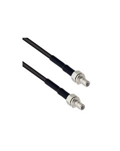 SMB Jack to SMB Jack Using Flexible RG174 Coax Cable 12"