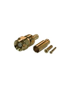 SMC Plug, Crimp Attachment For RG178 & RG196