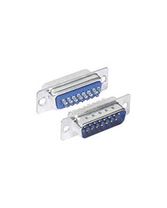 Solder cup D-sub connector DB15 male