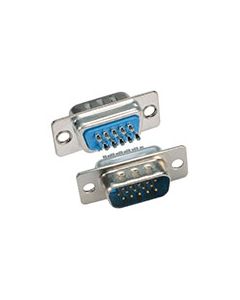 Solder cup D-sub  connector HD15 male