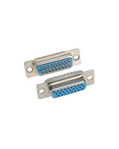 Solder cup D-sub connector HD26 female