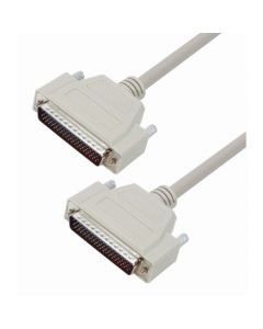 Deluxe Molded D-Sub Cable, HD78 Male/Male, 5.0 ft