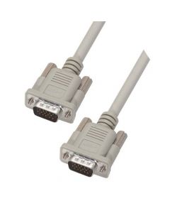 Premium Molded D-Sub Cable, HD15 Male / Male, 10.0 ft