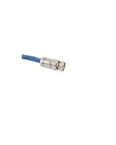 RoHS LAB RATED 0.242" O.D. 1553 TWINAX CABLE ASSEMBLY 3-SLOT PLUG TO BLUNT .3 METER