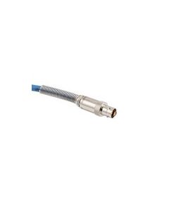 RoHS LAB RATED 0.242" O.D. 1553 TWINAX CABLE ASSEMBLY BEND RELIEF 3-LUG CABLE JACK-BLUNT .3 METER