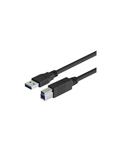 LSZH USB 3.0 Cable Type A - B, 0.5m