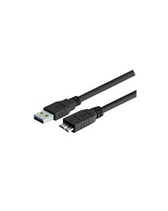 LSZH USB 3.0 Cable Type A - Micro B, 0.5m