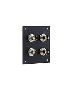 4 JACK PANEL INSERT BULKHEAD REAR MOUNT TRB 3 LUG NON ISOLATED