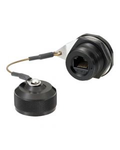 Category 6, Ruggedized Jam-nut, Anodized finish with Dust Cap