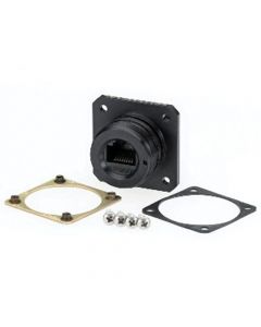 Category 6, Flange Mount, Anodized finish with Mounting Hardware